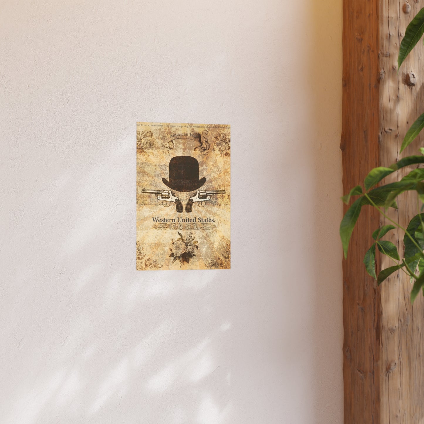 Western United States, Satin or Archival Matte Poster