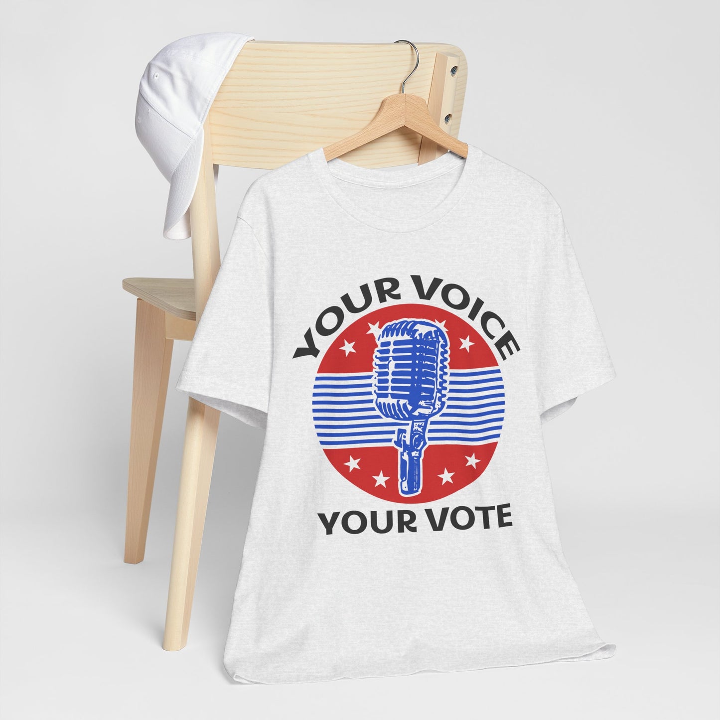 Your Voice Your Vote T-Shirt, Politics, Vote, Election, Democrat, Republican