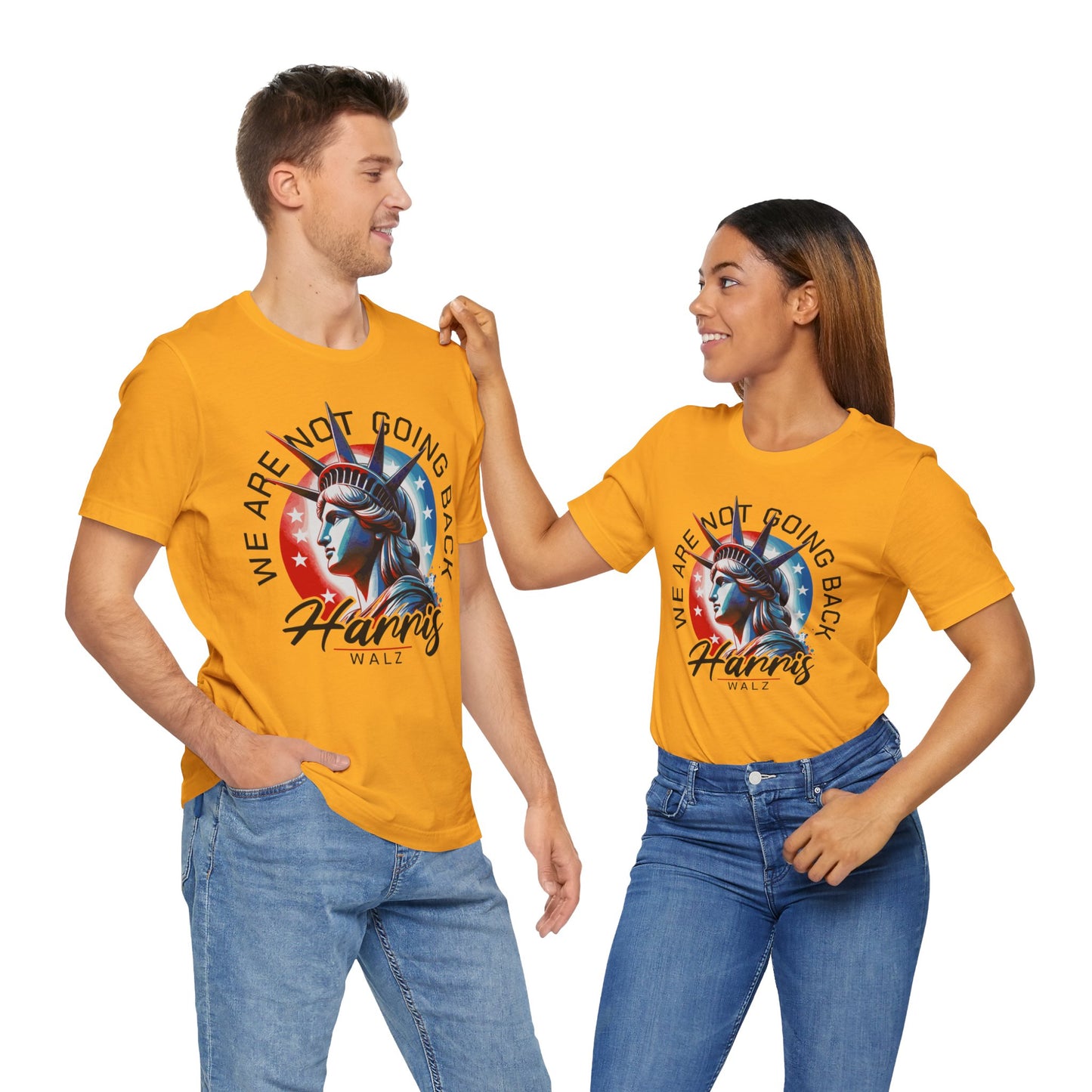 Harris Walz, We Are Not Going Back T-Shirt, Politics, Vote, Election, Democrat