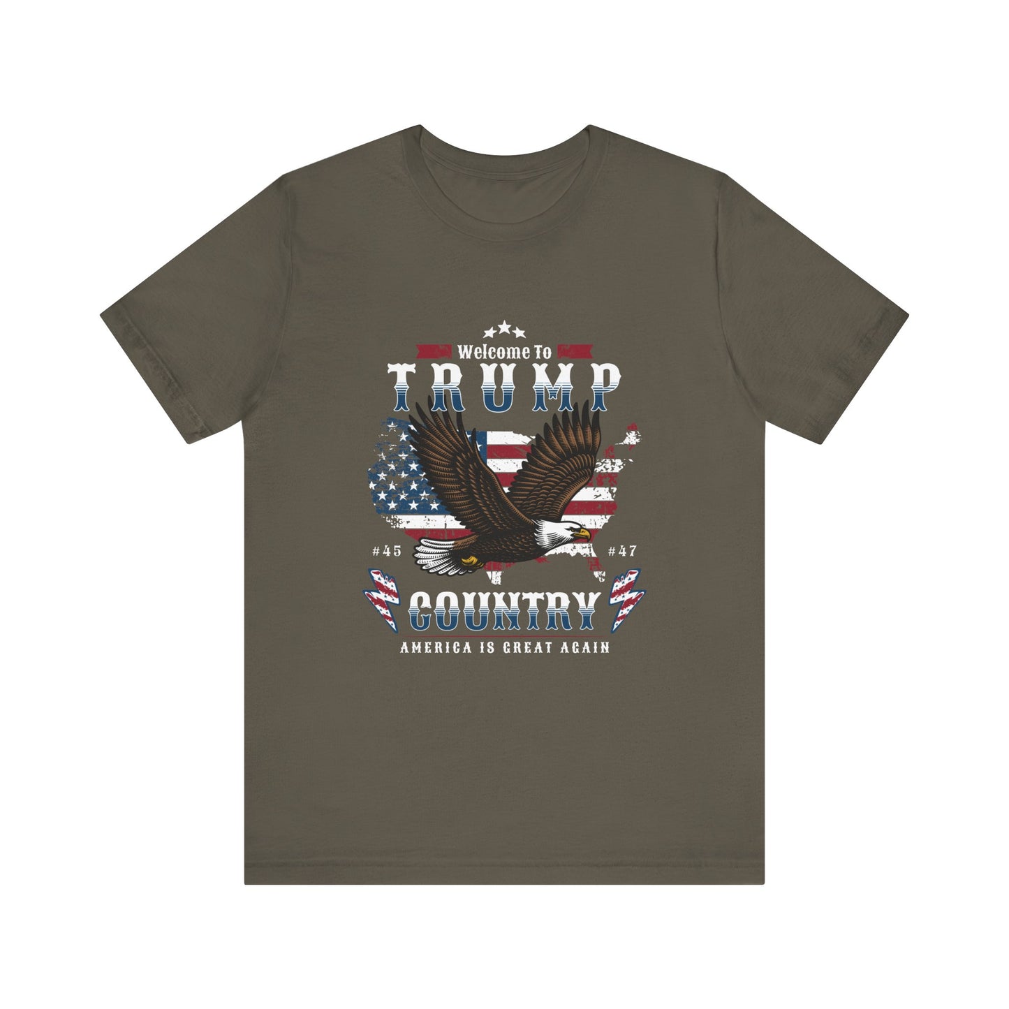 Welcome To Trump Country T-Shirt, Politics, Vote, Election, Republican