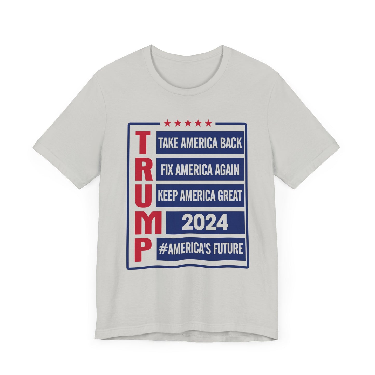 Trump 2024 America's Future T-Shirt, Politics, Vote, Election, Republican
