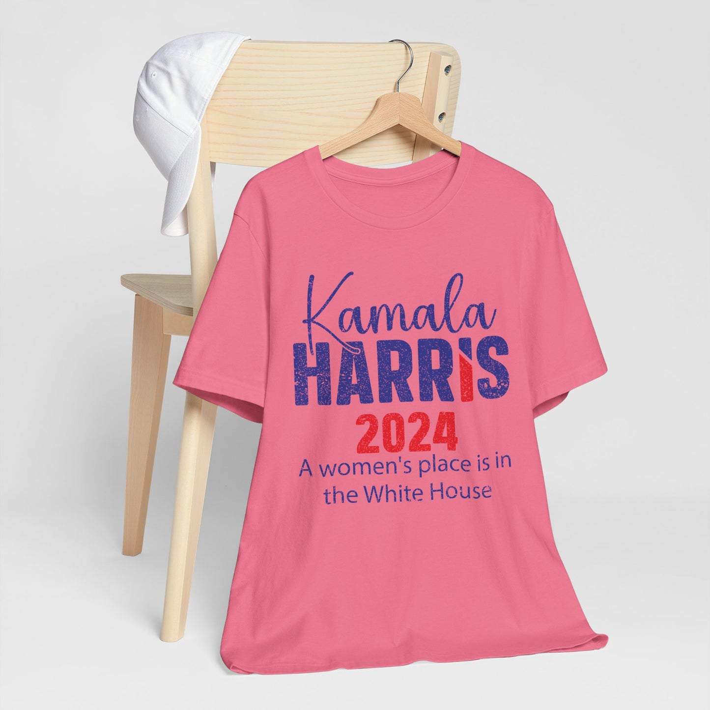 Kamala Harris 2024 A Women's Place Is In The White House T-Shirt, Politics, Vote, Election, Democrat