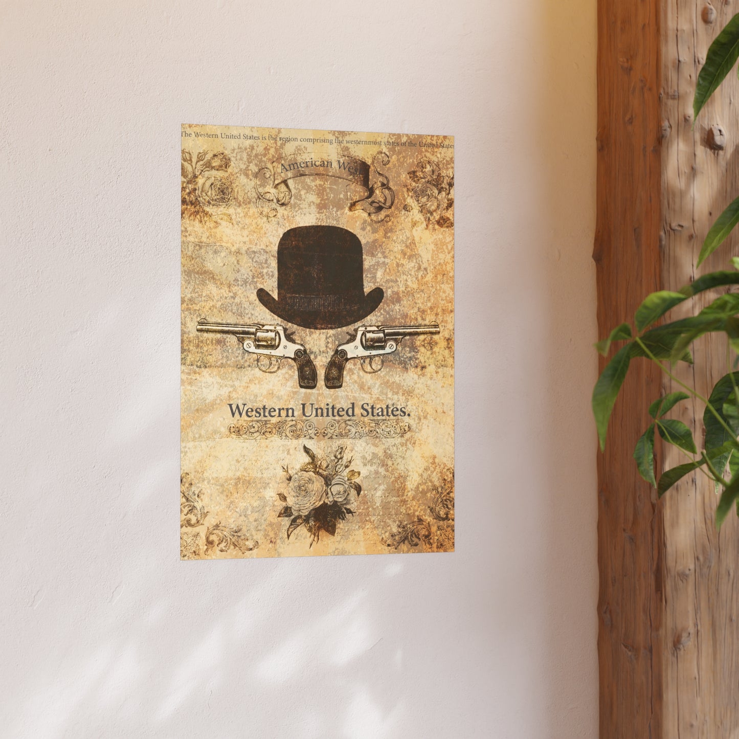 Western United States, Satin or Archival Matte Poster