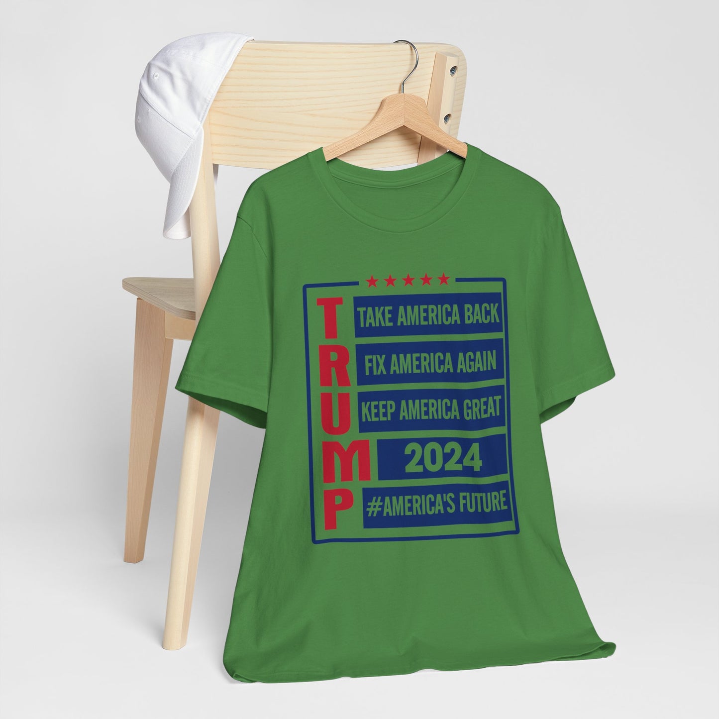 Trump 2024 America's Future T-Shirt, Politics, Vote, Election, Republican