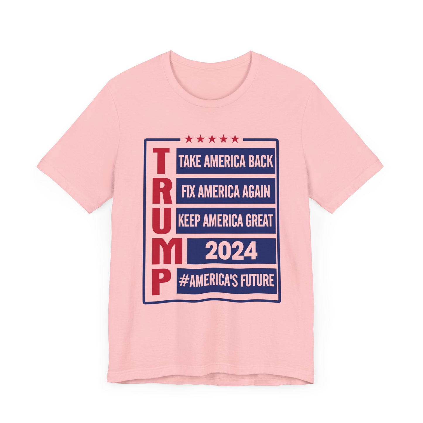 Trump 2024 America's Future T-Shirt, Politics, Vote, Election, Republican