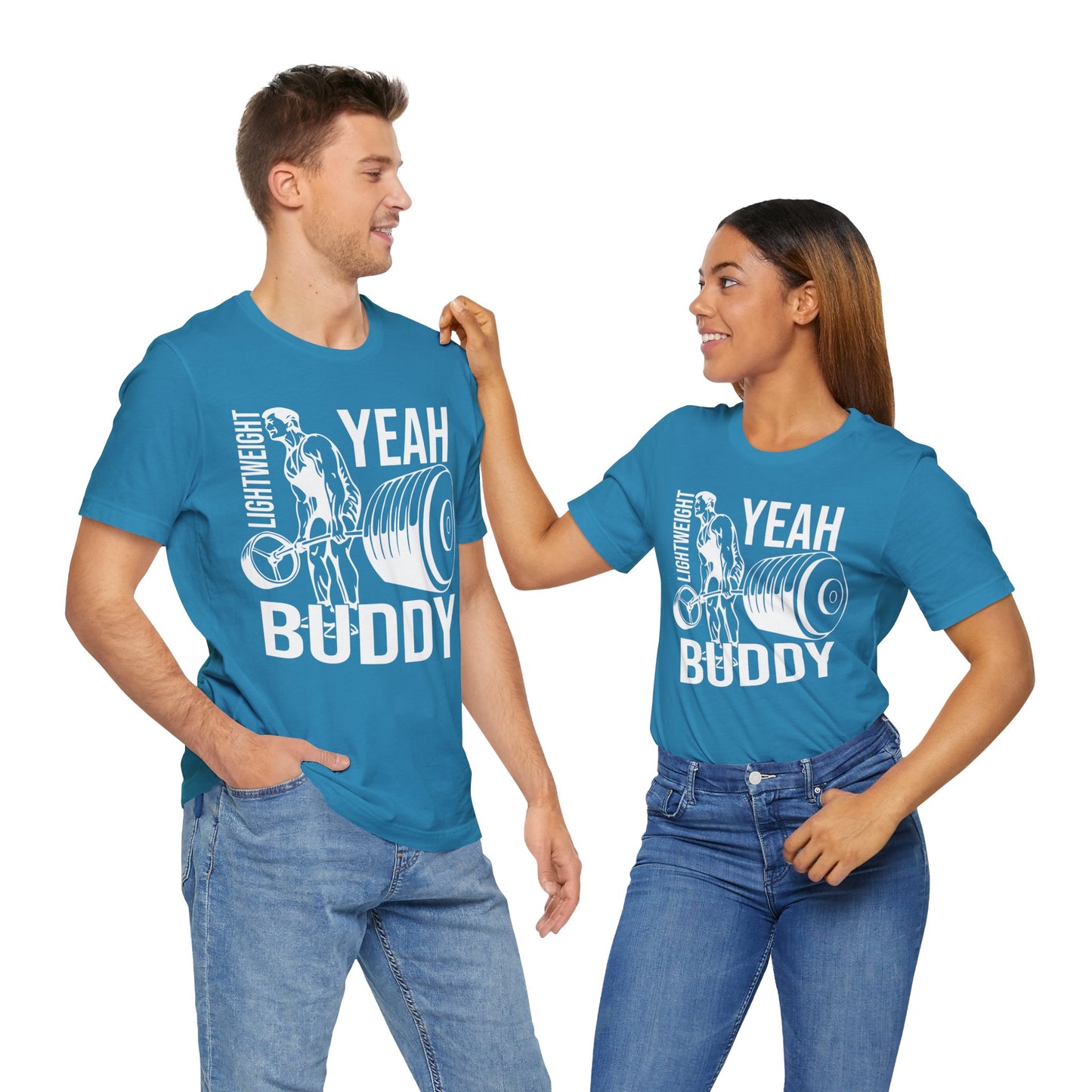 Lightweight Yeah Buddy T-Shirt, Gym Workout Fitness T-Shirt