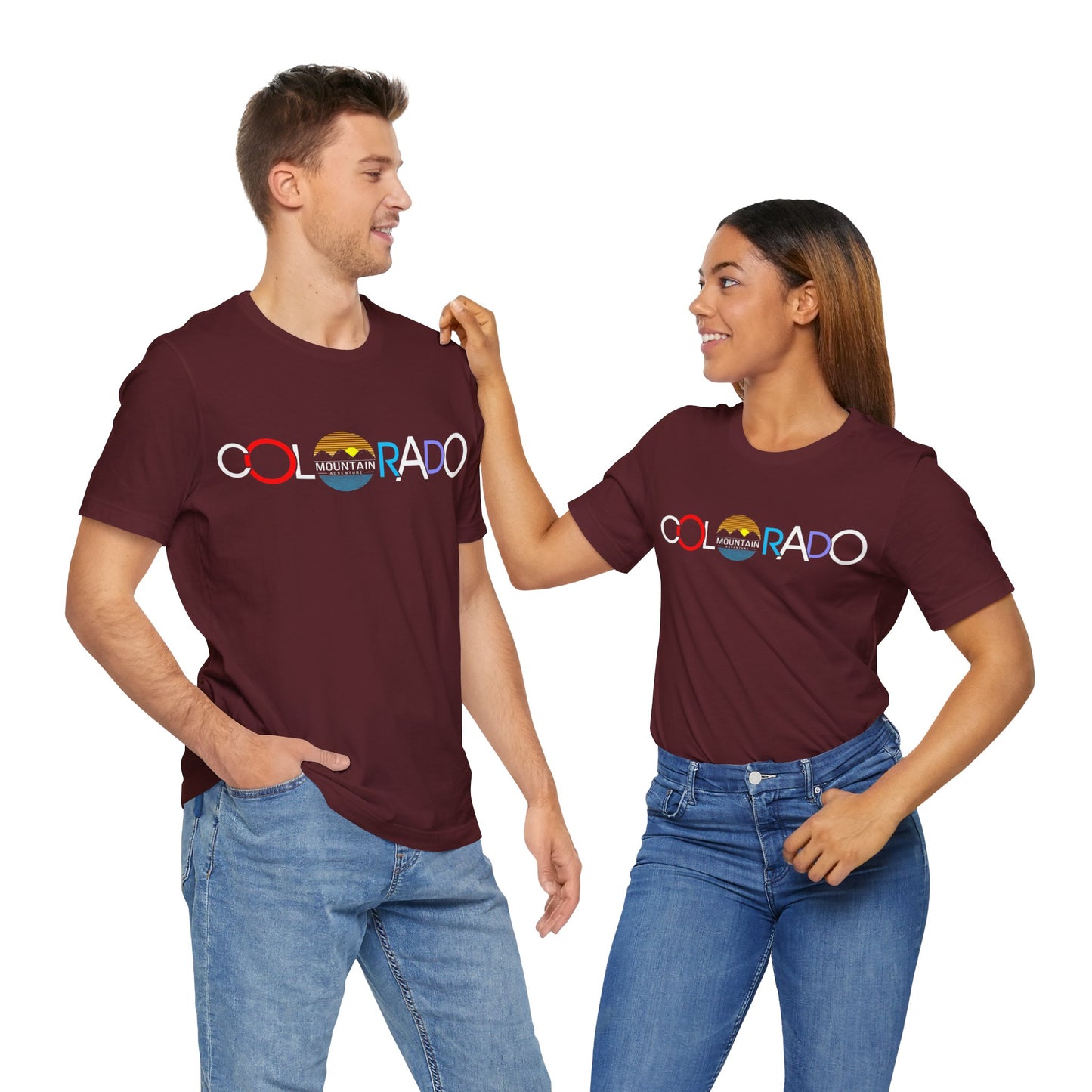 Colorado Mountain Adventure T-Shirt, Colorado, Typography T-Shirt