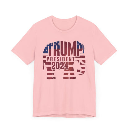 Trump President 2024 T-Shirt, Politics, Vote, Election, Republican