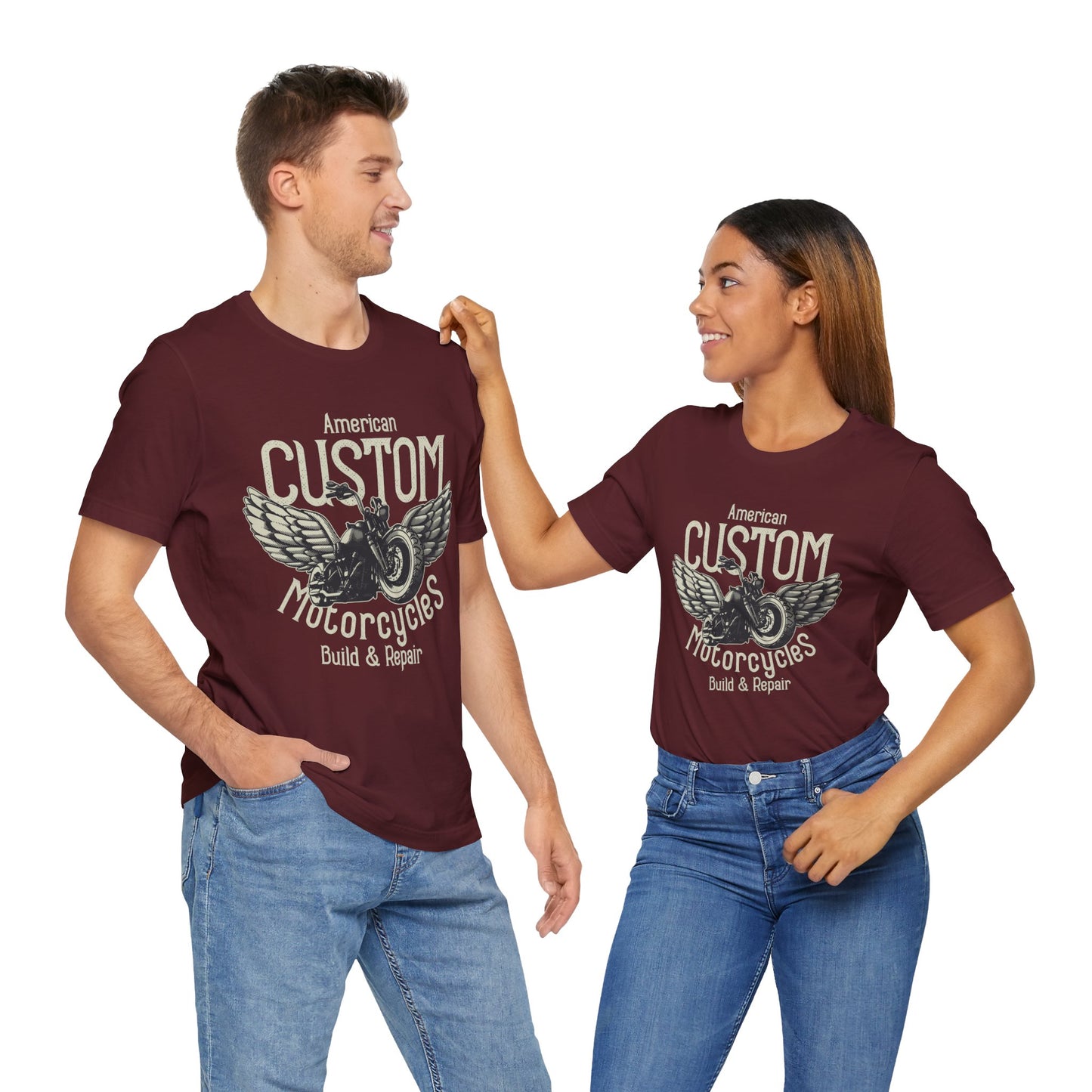 American Custom Motorcycles T-Shirt, Custom Bikes