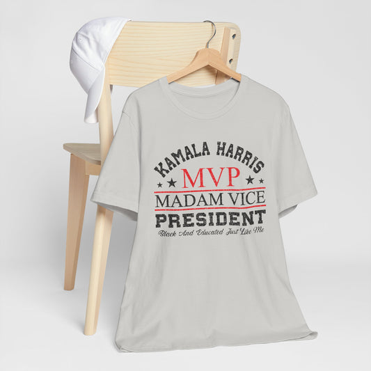 Kamala Harris MVP Madam Vice President T-Shirt, Politics, Vote, Election, Democrat