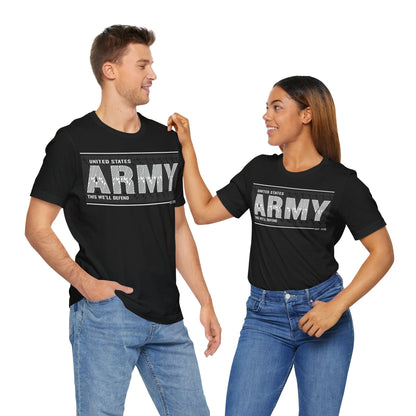 United States Army This We'll Defend T-Shirt, Army, Military T-Shirt