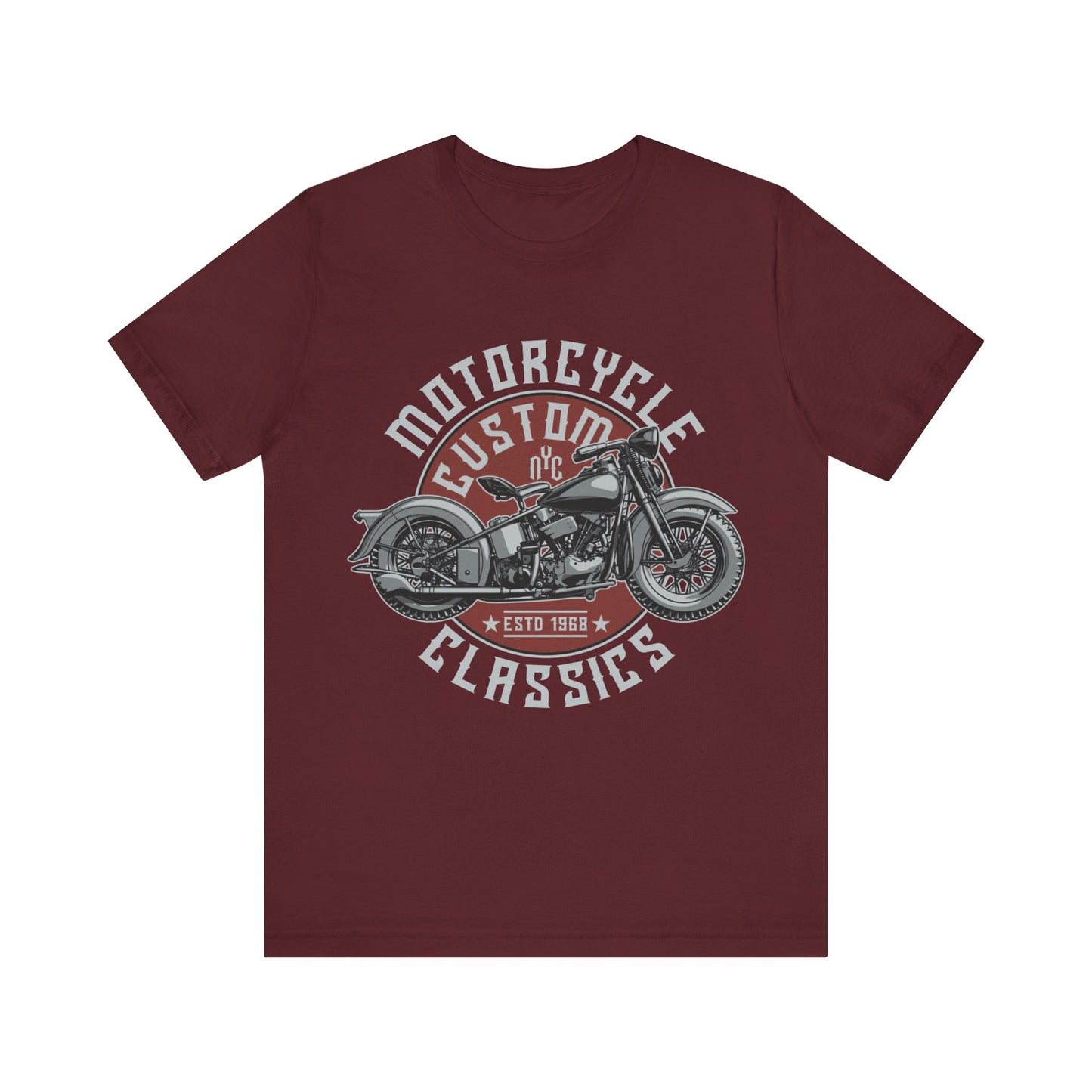 Custom Motorcycle Classics T-Shirt, MC, Motorcycle, Bikers T-Shirt