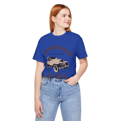 American Custom Hotrod T-Shirt, Hotrod T-Shirt, Custom Hotrod, American T-Shirt