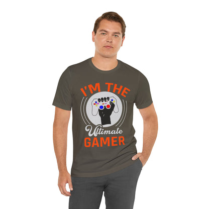 I'm The Ultimate Gamer T-Shirt, Gaming T-Shirt, Game, Gaming Controller T-Shirt