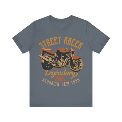 Street Racer Brooklyn New York T-Shirt, Motorcycle T-Shirt, Brooklyn MC, New York