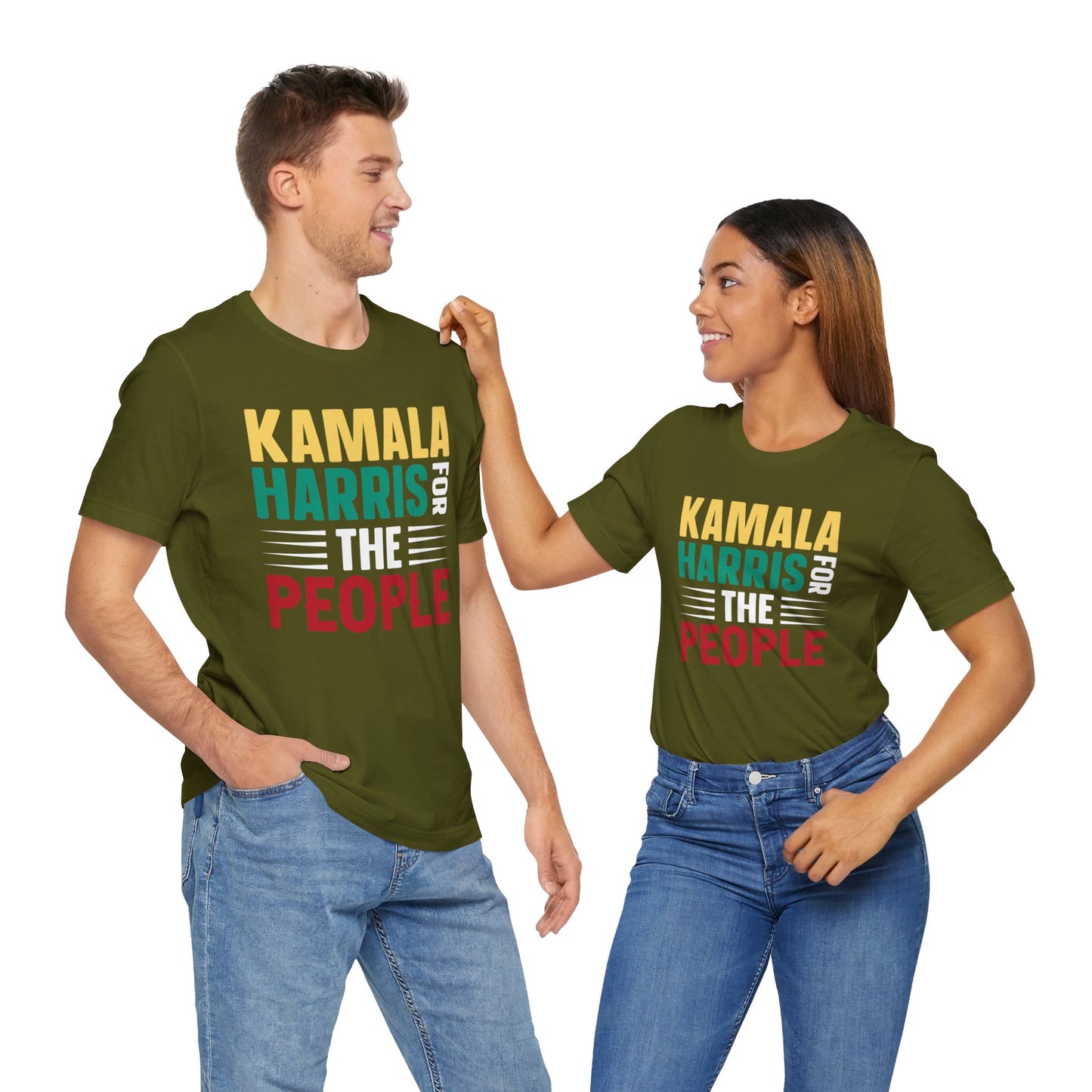 Kamala Harris For The People T-Shirt, Politics, Vote, Election, Democrat