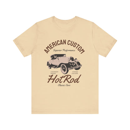 American Custom Hotrod T-Shirt, Hotrod T-Shirt, Custom Hotrod, American T-Shirt