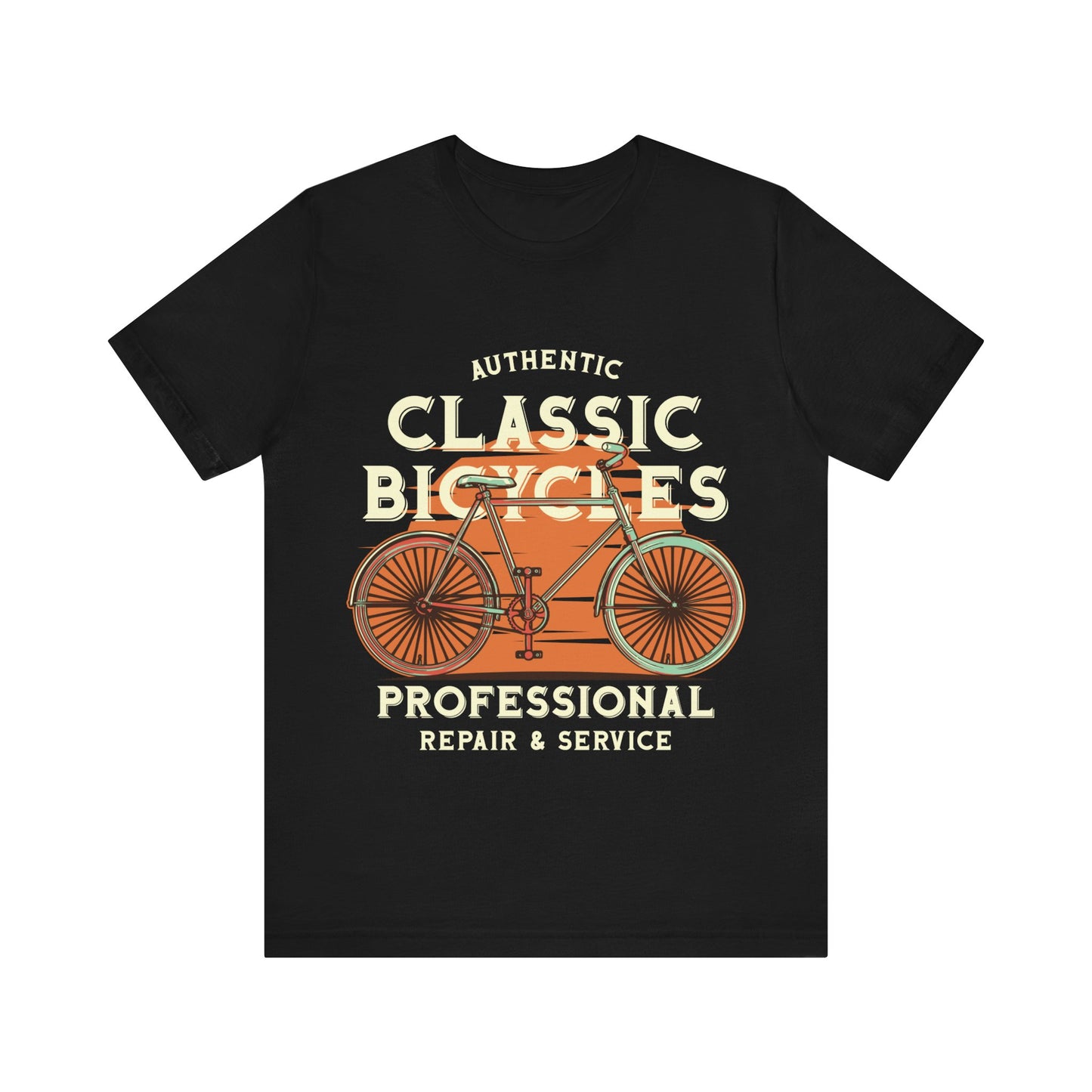 Classic Bicycles Parts and Repairs T-Shirt, Bike Repair, Bicycle T-Shirt