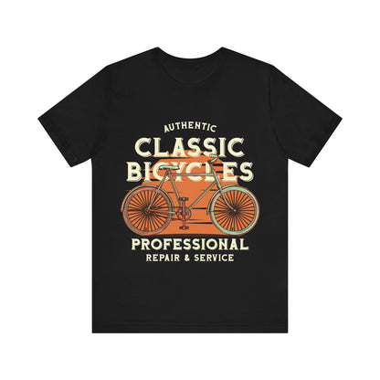 Classic Bicycles Parts and Repairs T-Shirt, Bike Repair, Bicycle T-Shirt