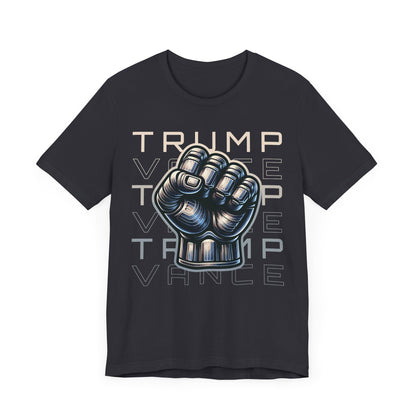 Trump Vance Fist T-Shirt, Politics, Vote, Election, Republican