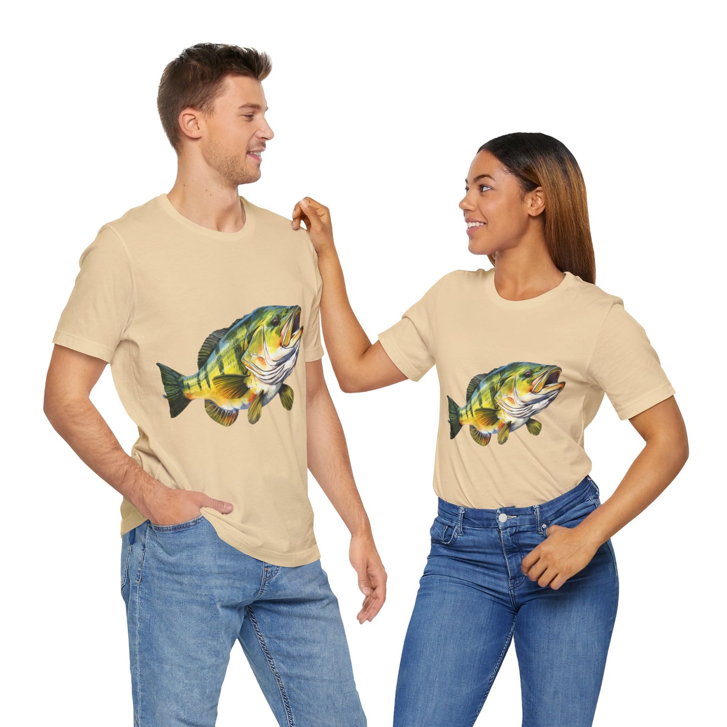 Big Bass T-Shirt, Fishing, Bass Design, Bass T-Shirt