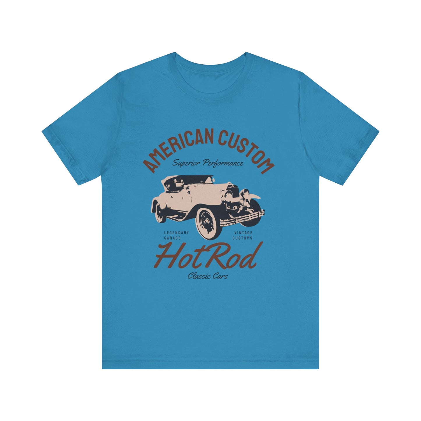 American Custom Hotrod T-Shirt, Hotrod T-Shirt, Custom Hotrod, American T-Shirt