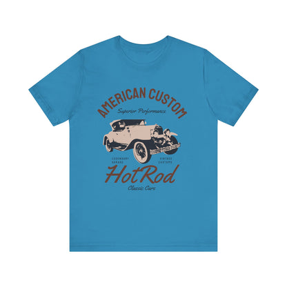 American Custom Hotrod T-Shirt, Hotrod T-Shirt, Custom Hotrod, American T-Shirt