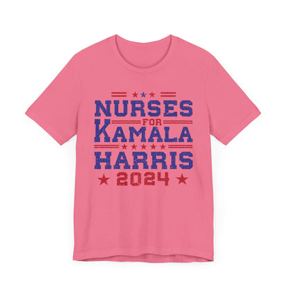 Nurses For Kamala Harris 2024 T-Shirt, Politics, Vote, Election, Democrat