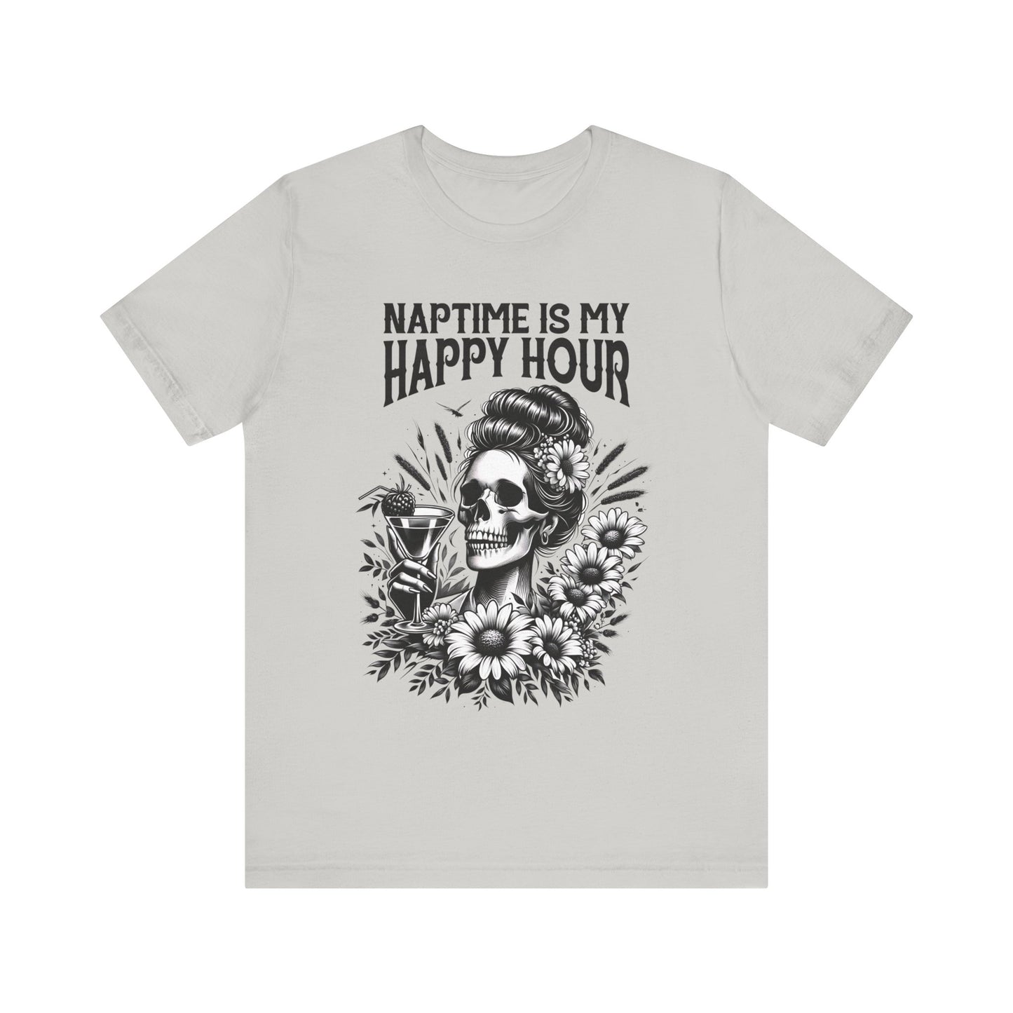 Naptime Is My Happy Hour T-Shirt, Mom, Funny, Mama T-Shirt