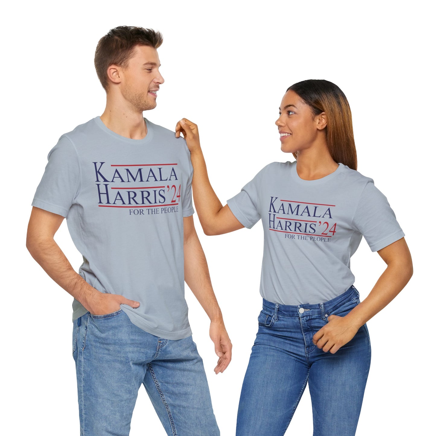 Kamala Harris '24 for The People T-Shirt, Politics, Vote, Election, Democrat