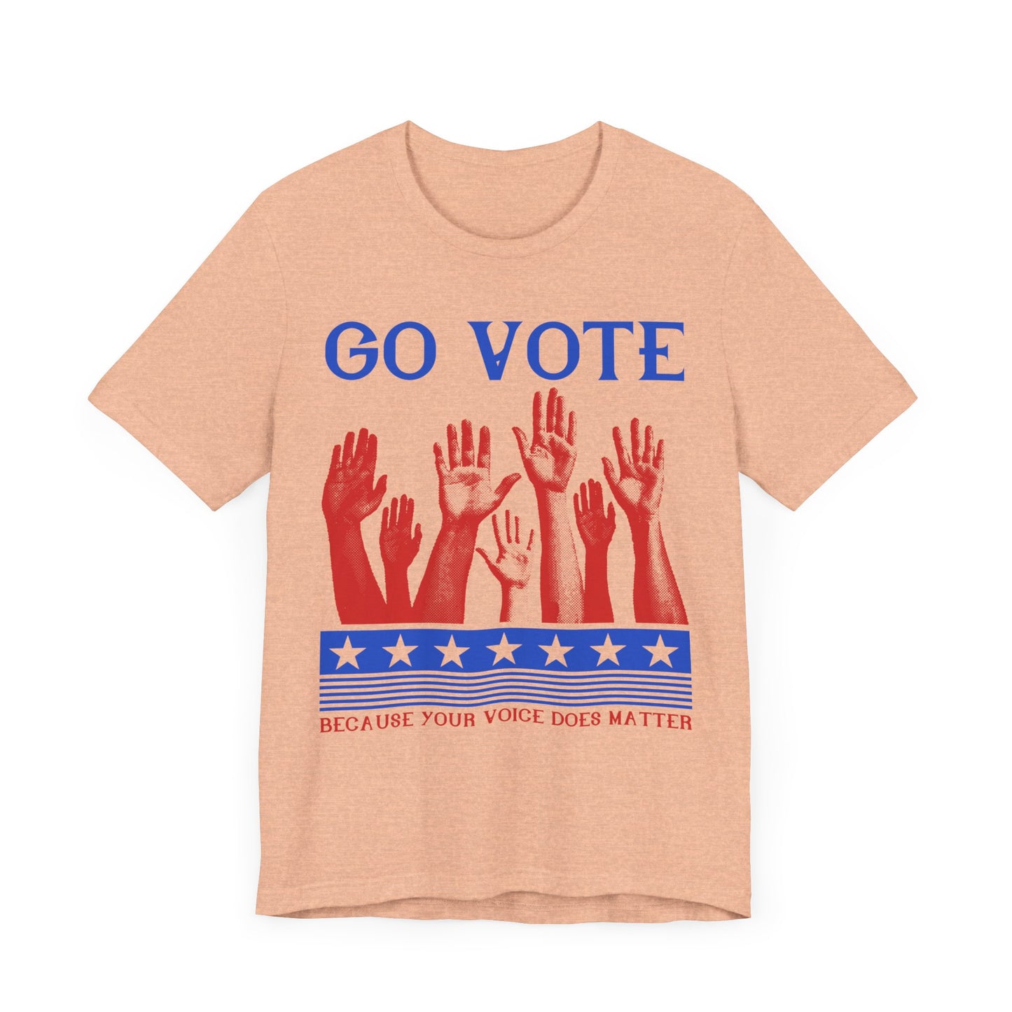 Go Vote T-Shirt, Politics, Vote, Election, Democrat