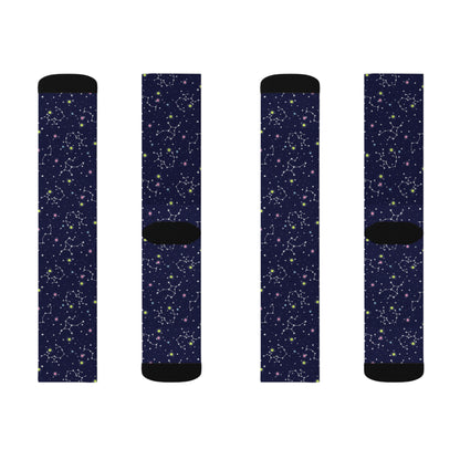 Outer Space Constellation Socks