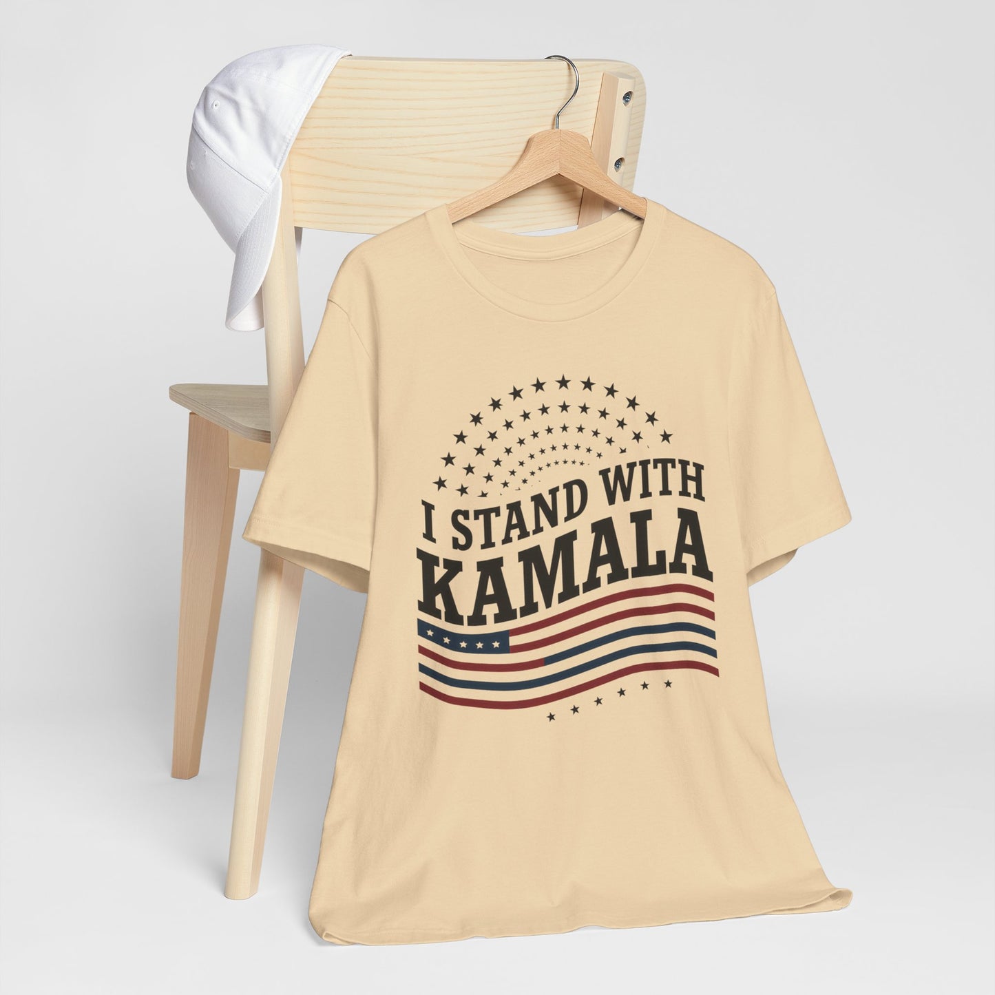 I Stand With Kamala T-Shirt, Politics, Vote, Election, Democrat