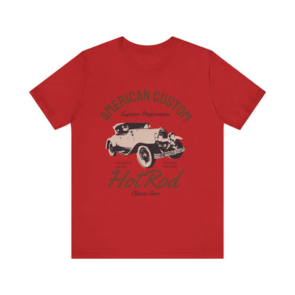 American Custom Hotrod T-Shirt, Hotrod T-Shirt, Custom Hotrod, American T-Shirt