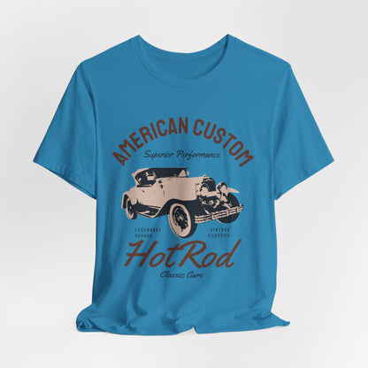 American Custom Hotrod T-Shirt, Hotrod T-Shirt, Custom Hotrod, American T-Shirt