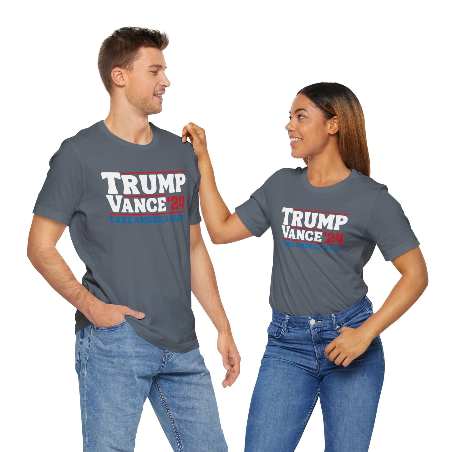 Trump Vance Take America Back T-Shirt, Politics, Vote, Election, Republican