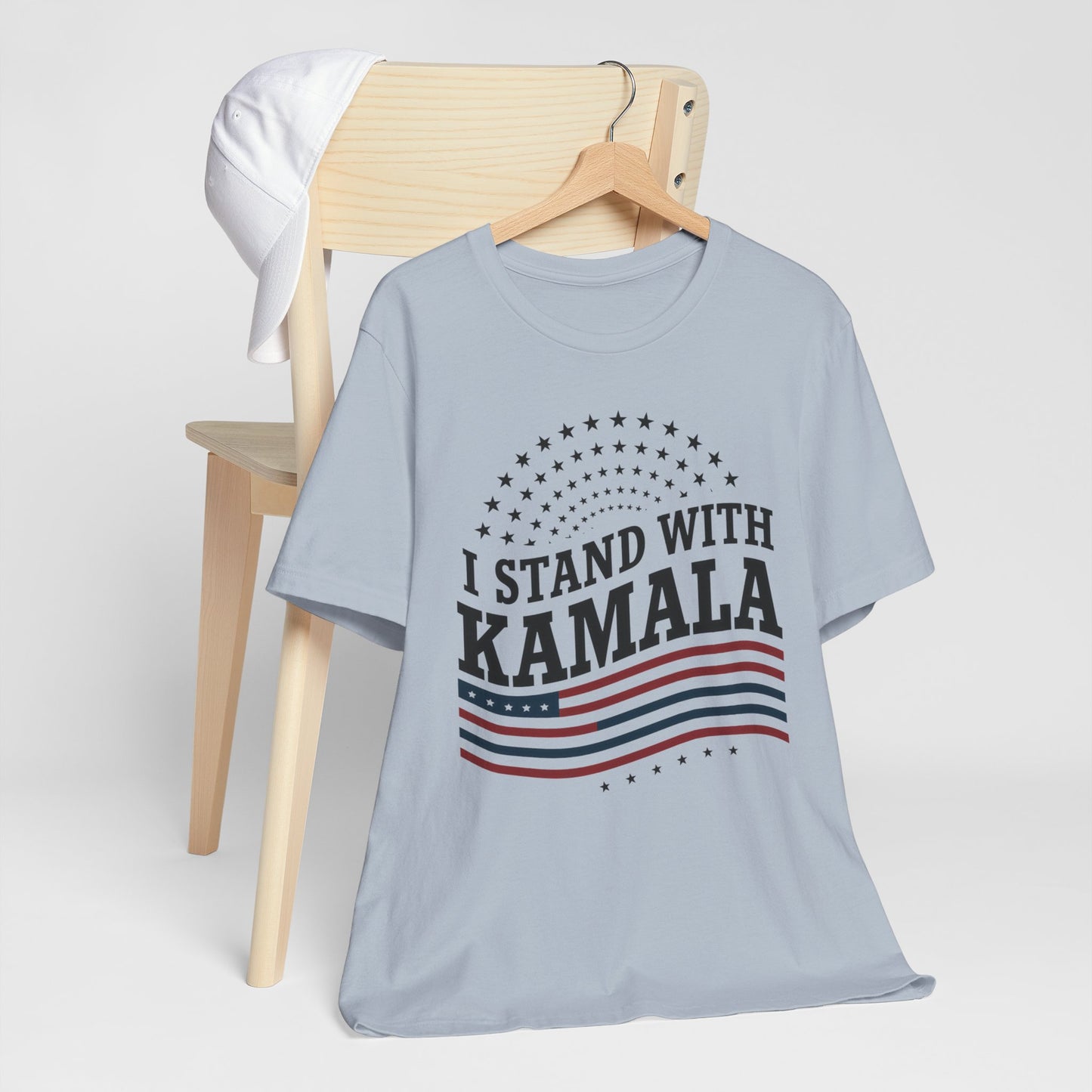 I Stand With Kamala T-Shirt, Politics, Vote, Election, Democrat