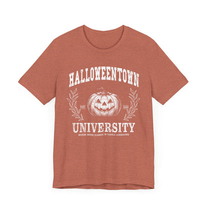 Halloween Town University T-Shirt, Halloween, Scary, Funny, Retro