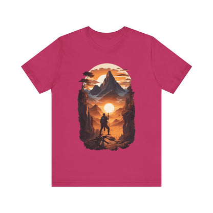 Adventure Hiking T-Shirt,  Hiking Design 01, Outdoors, Mountain Hike T-Shirt