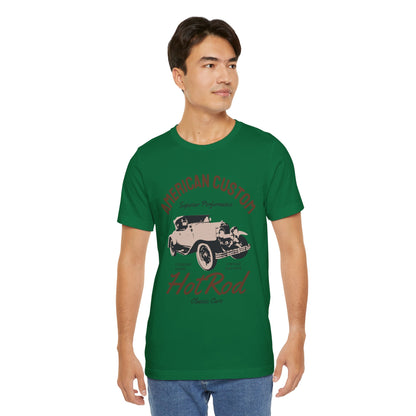 American Custom Hotrod T-Shirt, Hotrod T-Shirt, Custom Hotrod, American T-Shirt