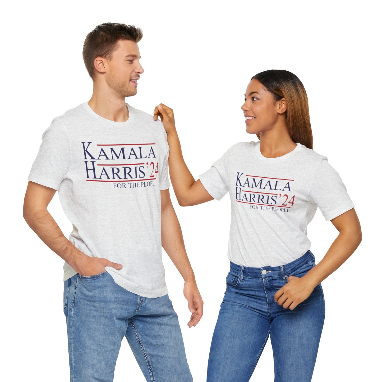 Kamala Harris '24 for The People T-Shirt, Politics, Vote, Election, Democrat