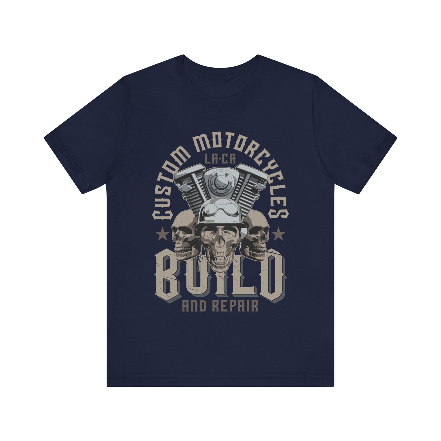 Custom Motorcycle Builds and Repair T-Shirt, Motorcycle, Bikers T-Shirt