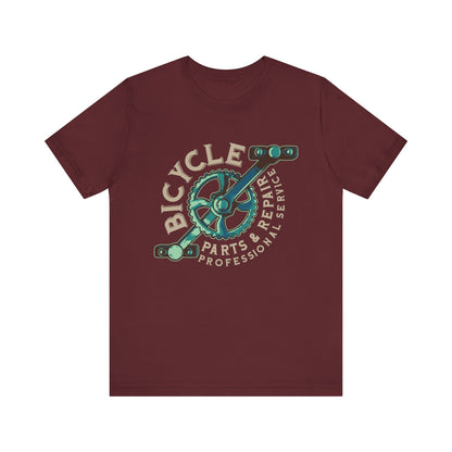 Bicycle Professional Service T-Shirt, Bike, Bicycle T-Shirt, II