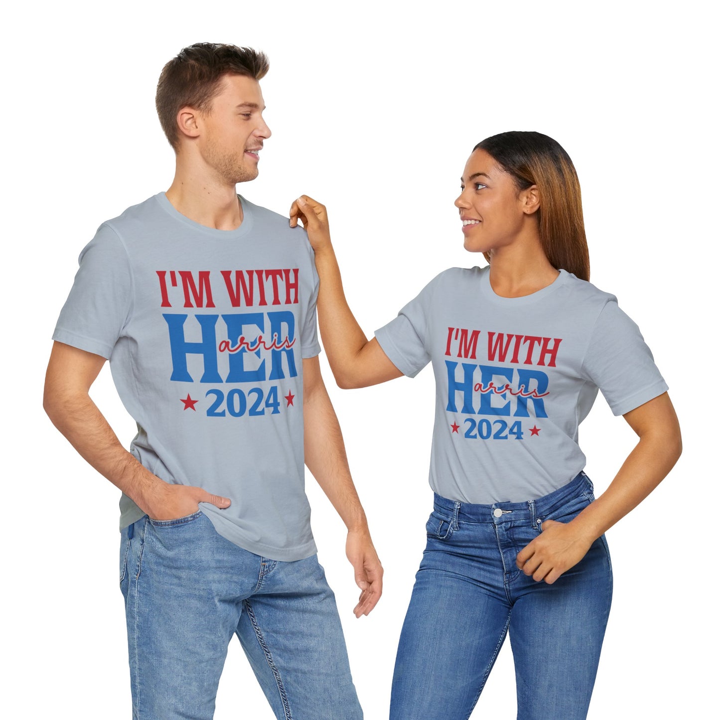 I'm With Her Harris 2024 T-Shirt, Politics, Vote, Election, Democrat