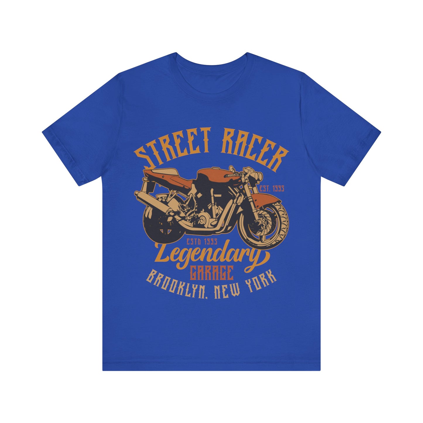 Street Racer Brooklyn New York T-Shirt, Motorcycle T-Shirt, Brooklyn MC, New York