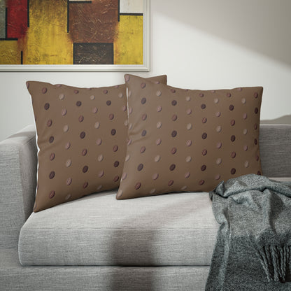 Coffee Bean Dark pattern Pillow Sham