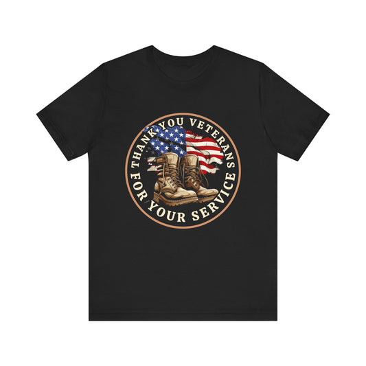 Thank You Veterans For Your Service T-Shirt, Army, Veterans, Military T-Shirt