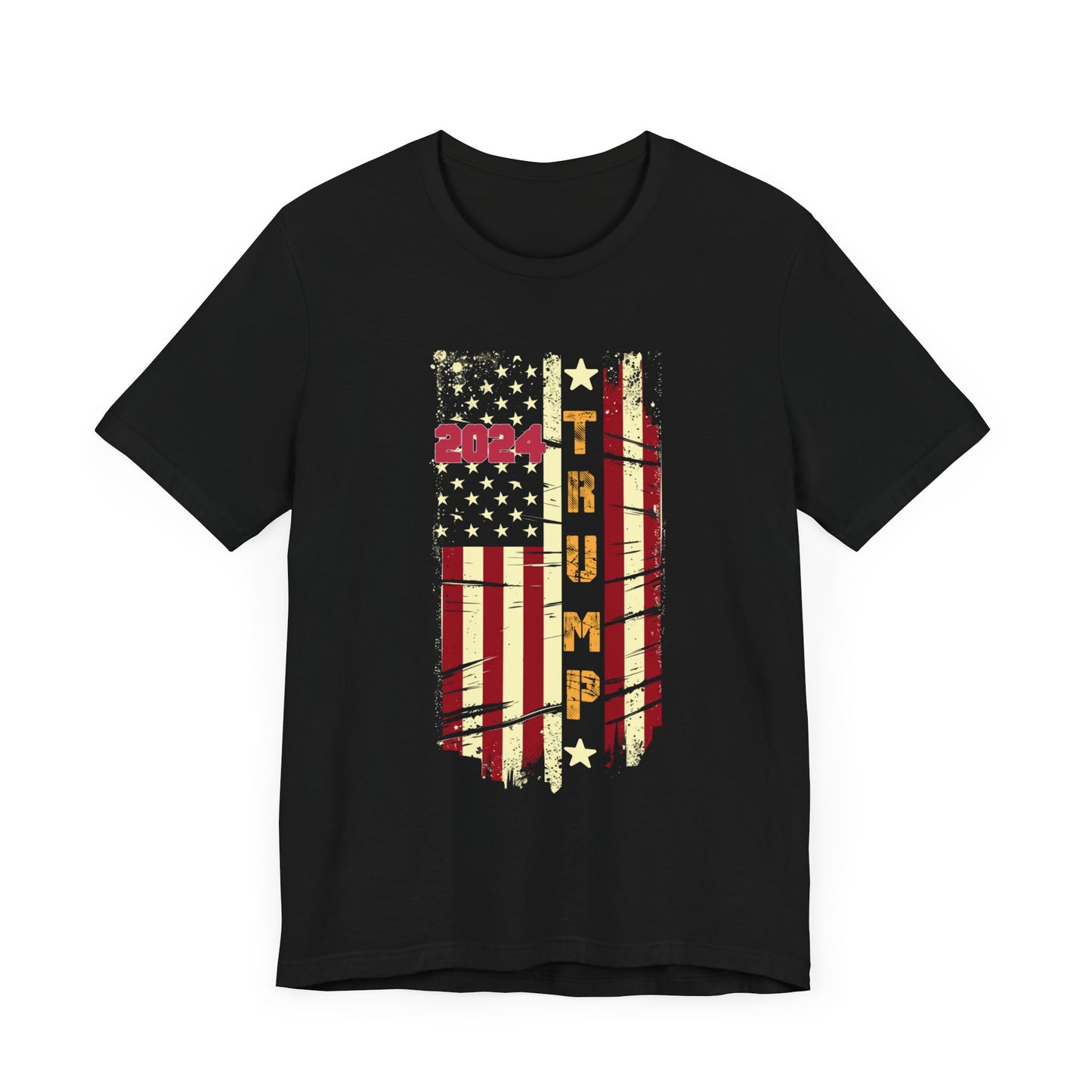 Trump 2024 Flag T-Shirt, Politics, Vote, Election, Republican