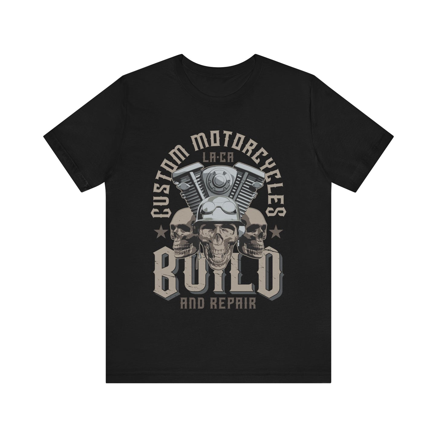 Custom Motorcycle Builds and Repair T-Shirt, Motorcycle, Bikers T-Shirt