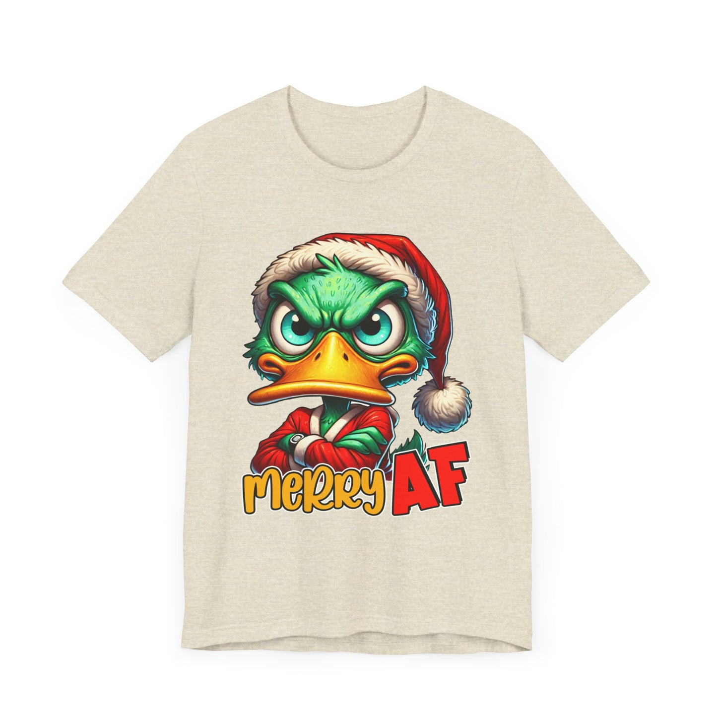 Christmas Grumpy Duck T-Shirt, Duck, Christmas, Funny, Sarcastic